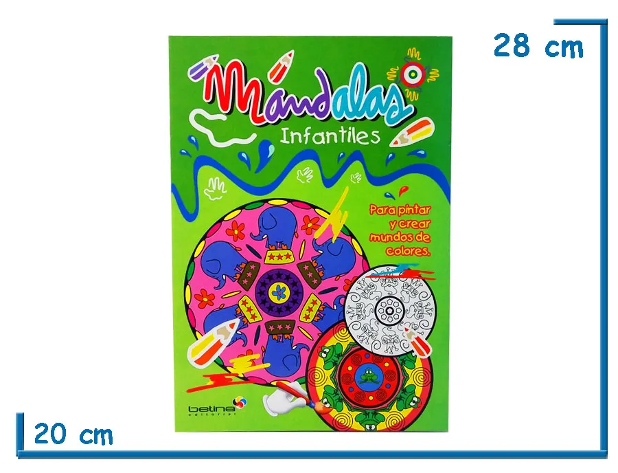L.VERDE COL.MANDALAS INFANTILES