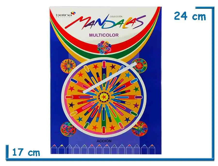 L.MANDALAS ACCION COL.MANDALAS MULTICOLOR