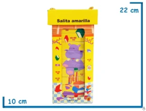 L.LOS BLOQUES DEL HIPOPOTAMO SALITA AMARILLA