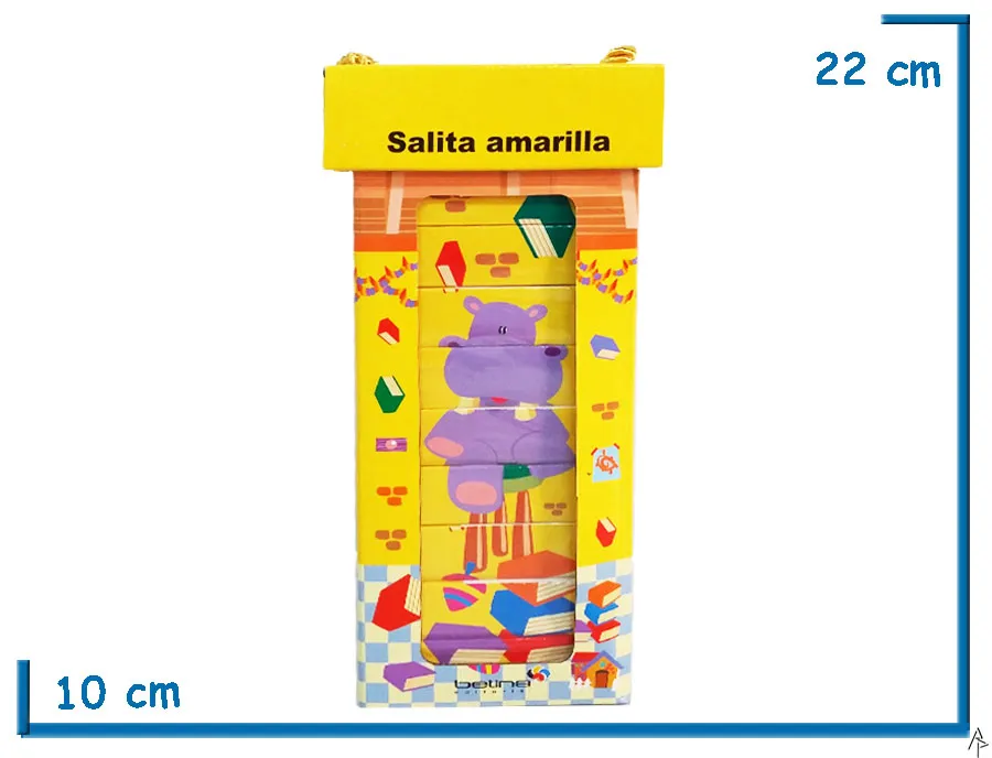 L.LOS BLOQUES DEL HIPOPOTAMO SALITA AMARILLA