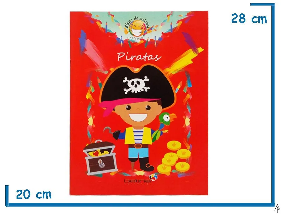 L.PIRATAS COL.LLENO DE COLORES
