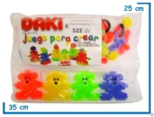 DAKI POR 62 PIEZAS EN BOLSA