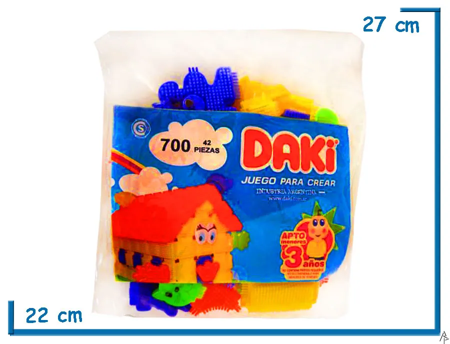 DAKI POR 42 PIEZAS