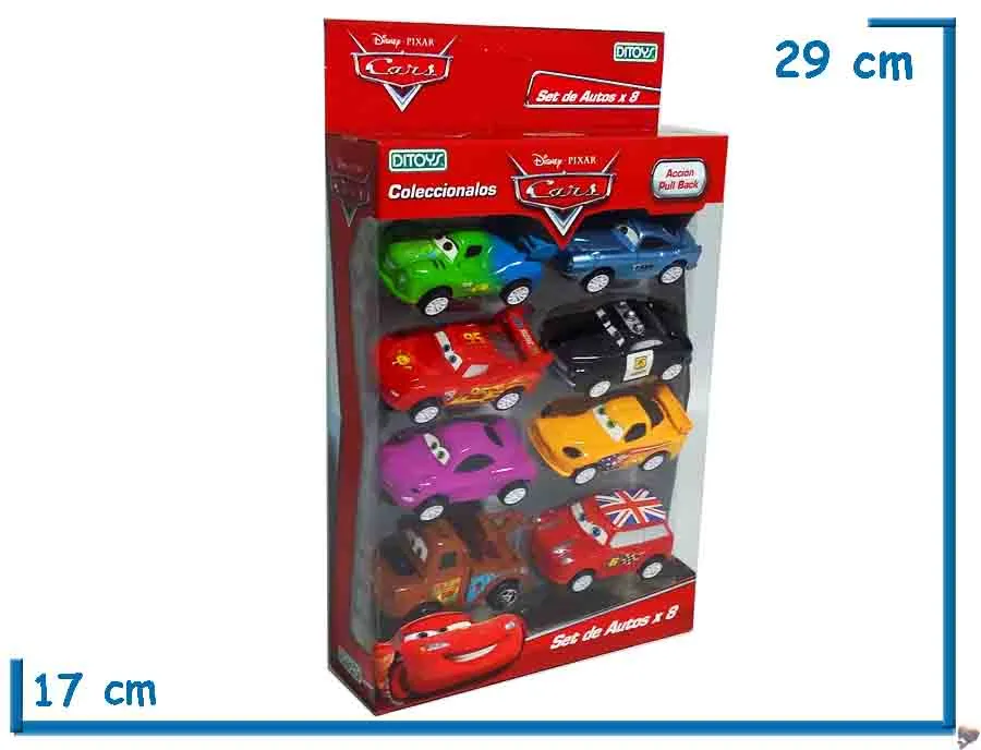 CARS SET AUTOS X8