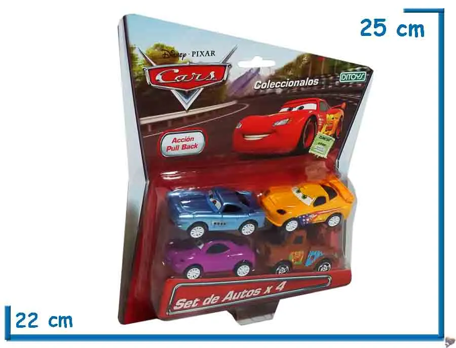 CARS SET AUTOS X4