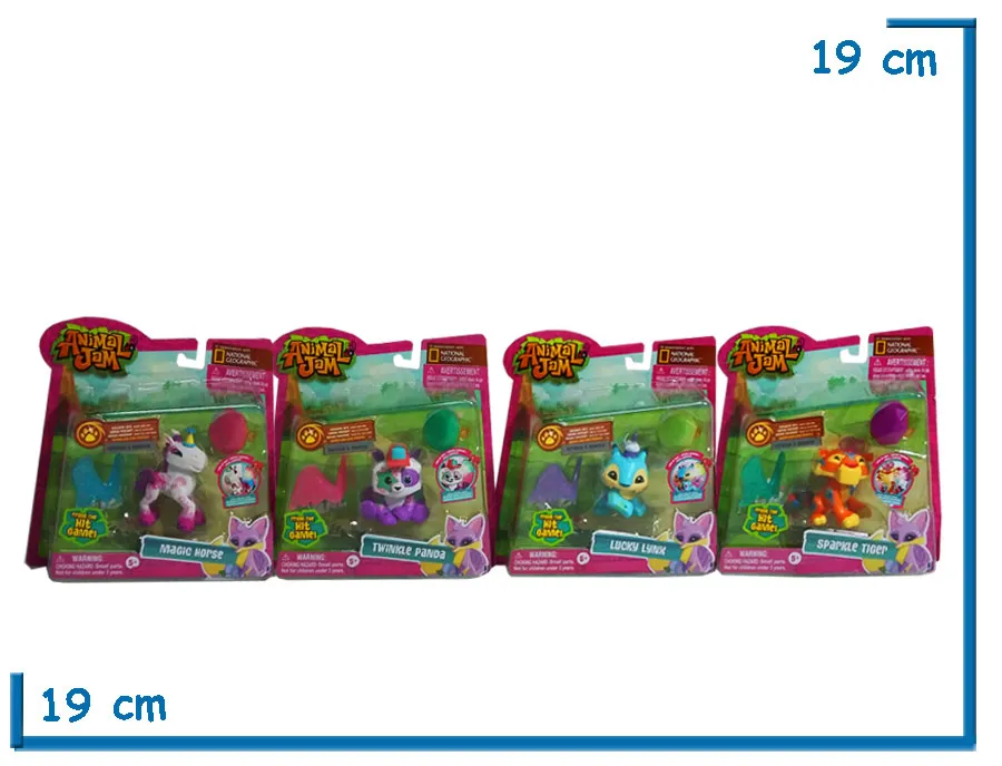 ANIMAL JAM FIGURA CON ANILLO
