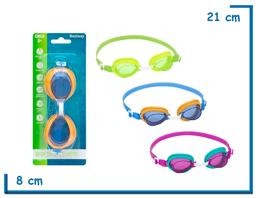 BESTWAY AQUA BURST ESSENTIAL ANTIPARRA +3 AÑOS