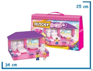BLOCKY HOUSE DORMITORIO BAÑO