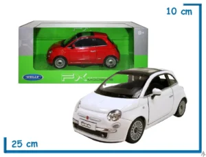 WELLY 1:24 FIAT 500 2007
