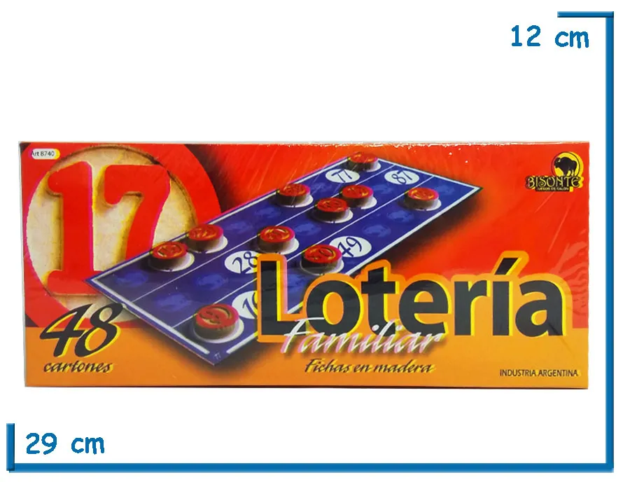 LOTERIA FAMILIAR BISONTE