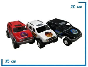 CAMIONETA 4x4 CON SUSPENSION GIGANTE EN BOLSA