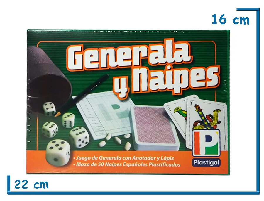 GENERALA Y NAIPES