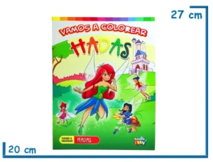 LIBRO VAMOS A COLOREAR HADAS