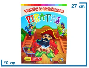 LIBRO VAMOS A COLOREAR PIRATAS