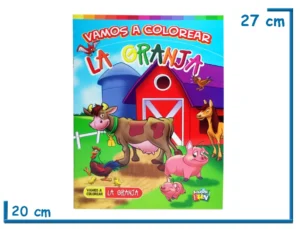 LIBRO VAMOS A COLOREAR LA GRANJA