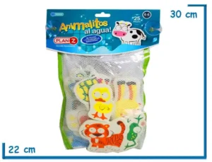 ANIMALITOS AL AGUA X22 PZS CON BOLSA DE RED