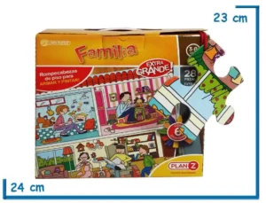 PUZZLE GIGANTE FAMILIA EN CAJA