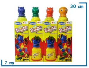 SMOOSHI ANIMAL CON 3 POTES EN CAJA