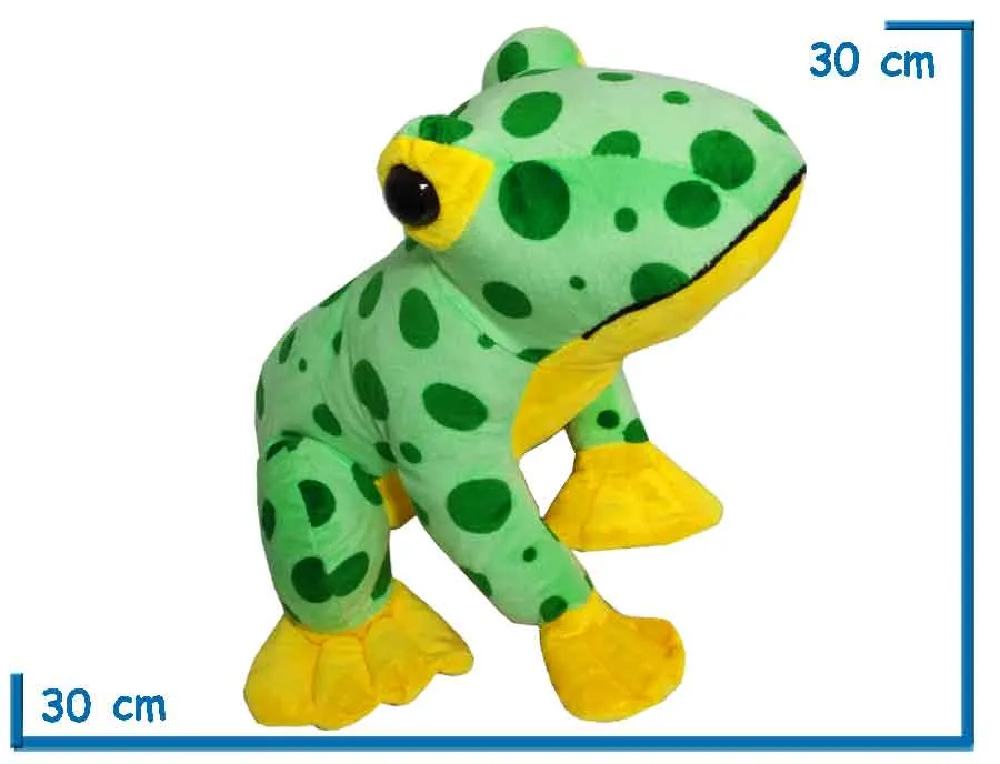 2X1 PELUCHE RANA 30 cm