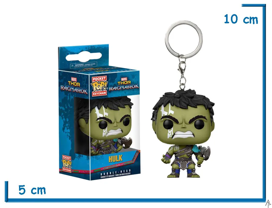 FUNKO POP LLAVERO HULK RAGNAROK