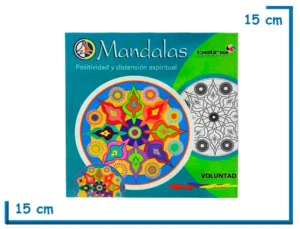 L.MANDALAS VOLUNTAD COL.POSITIVIDAD Y DISTENSION ESPIRITUAL