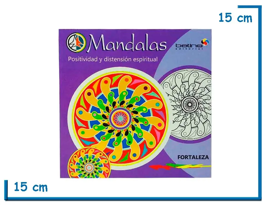 L.MANDALAS FORTALEZA COL.POSITIVIDAD Y DISTENSION ESPIRITUAL