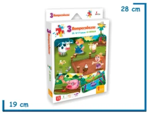 PUZZLE X3 LA GRANJA 28 12 9 PZS