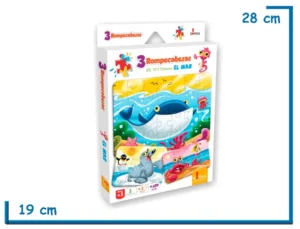 PUZZLE X3 EL MAR 28 12 9 PZS
