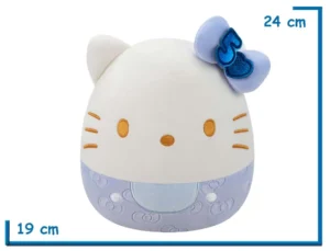 SQUISHMALLOWS HELLO KITTY CELESTE 25CM