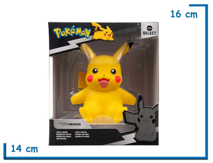 JAZWARES PIKACHU VINYL FIGURE POKEMON SELECT