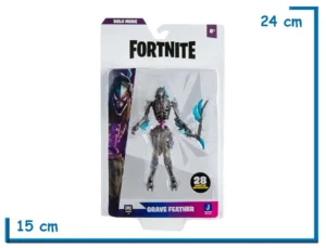 JAZWARES GRAVE FEATHER FORTNITE FIGURA 12CM CON ACCESORIOS