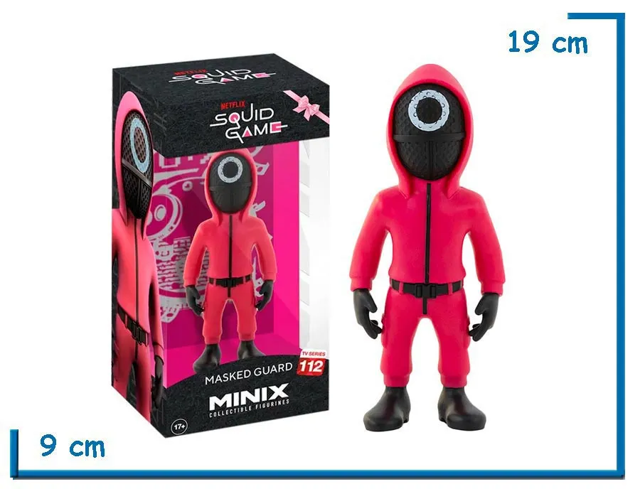 MINIX MASKED GUARD SQUID GAME FIGURA DE VINILO