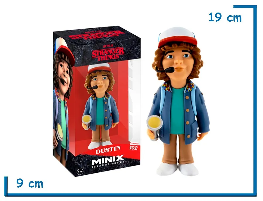 MINIX DUSTIN STRANGER THINGS FIGURA DE VINILO