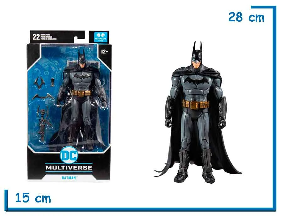 MCFARLANE BATMAN ARKHAM ASYLUM 7″ DC MULTIVERSE
