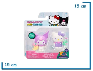 JAZWARES KUROMI (LUNA) & HELLO KITTY HELLO KITTY & FRIENDS