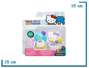 JAZWARES TUXEDOSAM (PERRO) & HELLO KITTY HELLO KITTY & FRIENDS