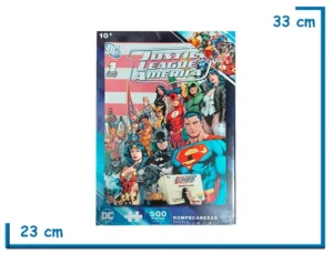 VULCANITA DC COMICS PUZZLE 500 PZS JUSTICE LEAGUE OF AMERICA