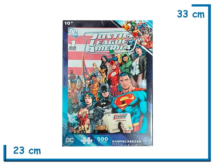 VULCANITA DC COMICS PUZZLE 500 PZS JUSTICE LEAGUE OF AMERICA