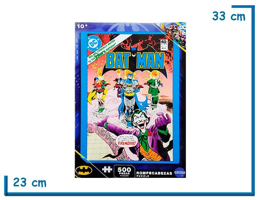 VULCANITA DC COMICS PUZZLE 500 PZS THE JOKER COMIC