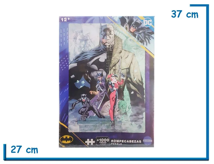 VULCANITA DC COMICS PUZZLE 1000 PZS HUSH