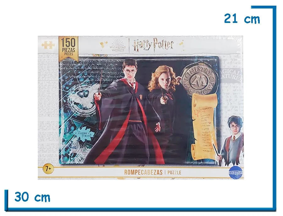 2X1 VULCANITA HARRY POTTER PUZZLE 150 PZS MINISTRY OF MAGIC