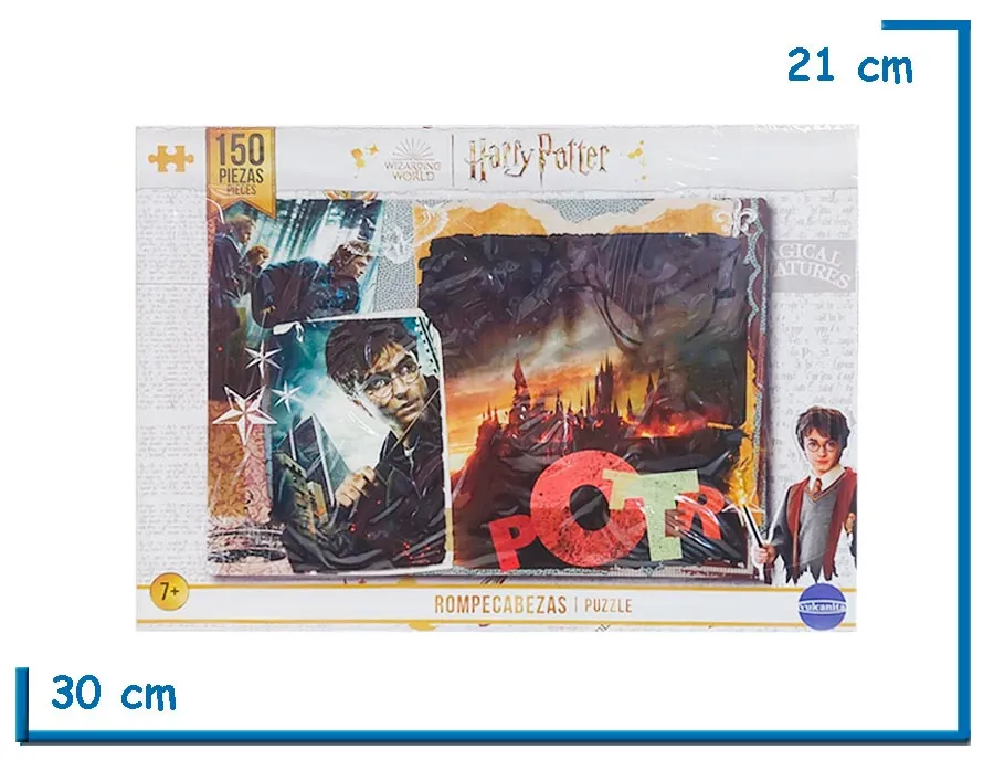 2X1 VULCANITA HARRY POTTER PUZZLE 150 PZS POTTER