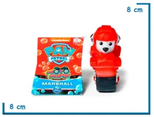 PAW PATROL MARSHALL MOTO PUPS FIGURA LANZA AGUA