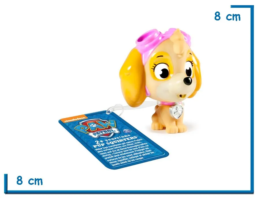 PAW PATROL SKYE FIGURA LANZA AGUA