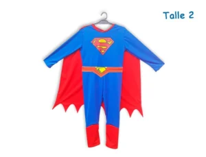 DISFRAZ TALLE 2 SUPERMAN CLASICO