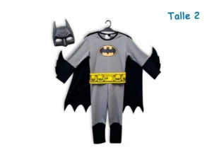 DISFRAZ TALLE 2 BATMAN CLASICO
