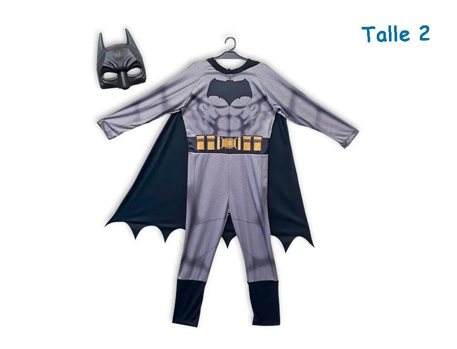 DISFRAZ T.2 BATMAN JUSTICE LEAGUE CLASICO