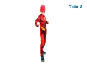 DISFRAZ T.3 FLASH JUSTICE LEAGUE CLASICO