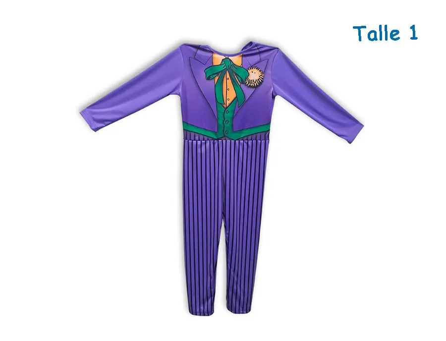 DISFRAZ TALLE 1 JOKER COMIC CLASICO