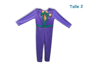 DISFRAZ TALLE 2 JOKER COMIC CLASICO